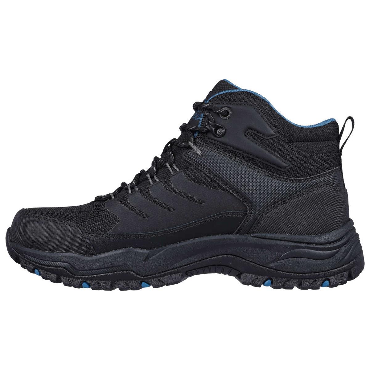 Skechers Arch Fit Dawson Raveno Black Waterproof Trail Walking Boots