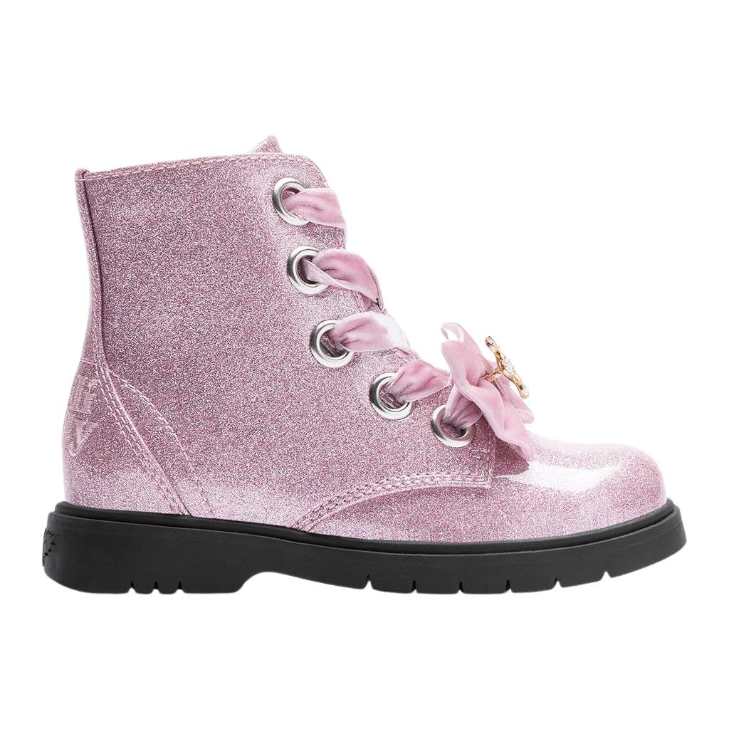 Lelli Kelly LK4331 Fior Di Focco Rose Pinki Diamante Glitter Ankle Boots