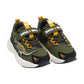 Bull Boys DNAL4573 (VE66) T-Rex Green Light Up Hook & Loop Easy On Trainers