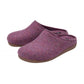 Lotus Ladies Alba Purple Slip On Mule Slippers