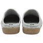 Lotus Ladies Alba Grey Slip On Mule Slippers