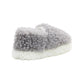 Heavenly Feet Ladies Softee Grey Super Soft Fluffy Slippers