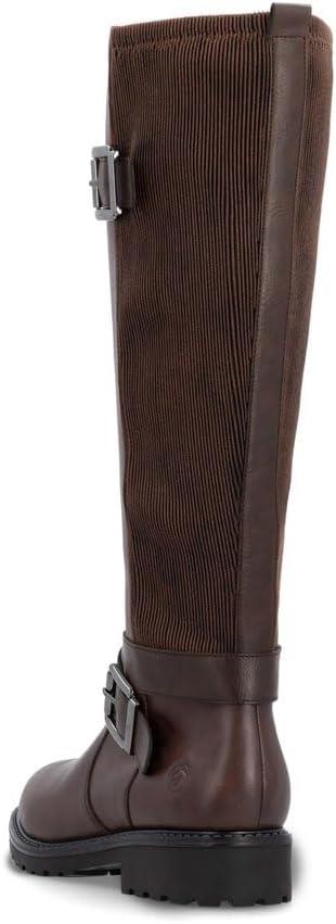 Remonte R6593-25 Brown Leather Wide Fit Knee High Riding Boots