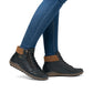 Remonte R1457-14 Maya Blue Leather Water Resistant Wide Fit Ankle Boots