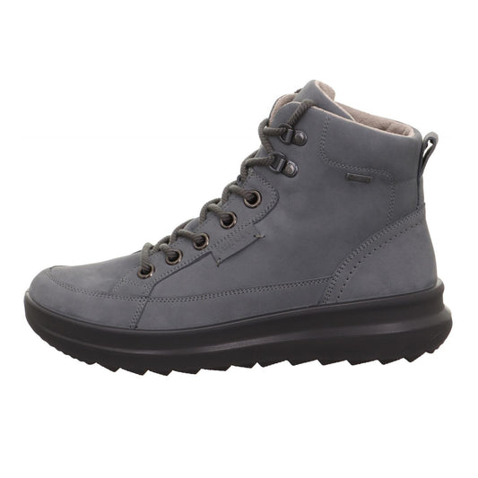 Legero Ladies Dreamer Castlerock Grey Gore-Tex Nubuck Waterproof Ankle Boots