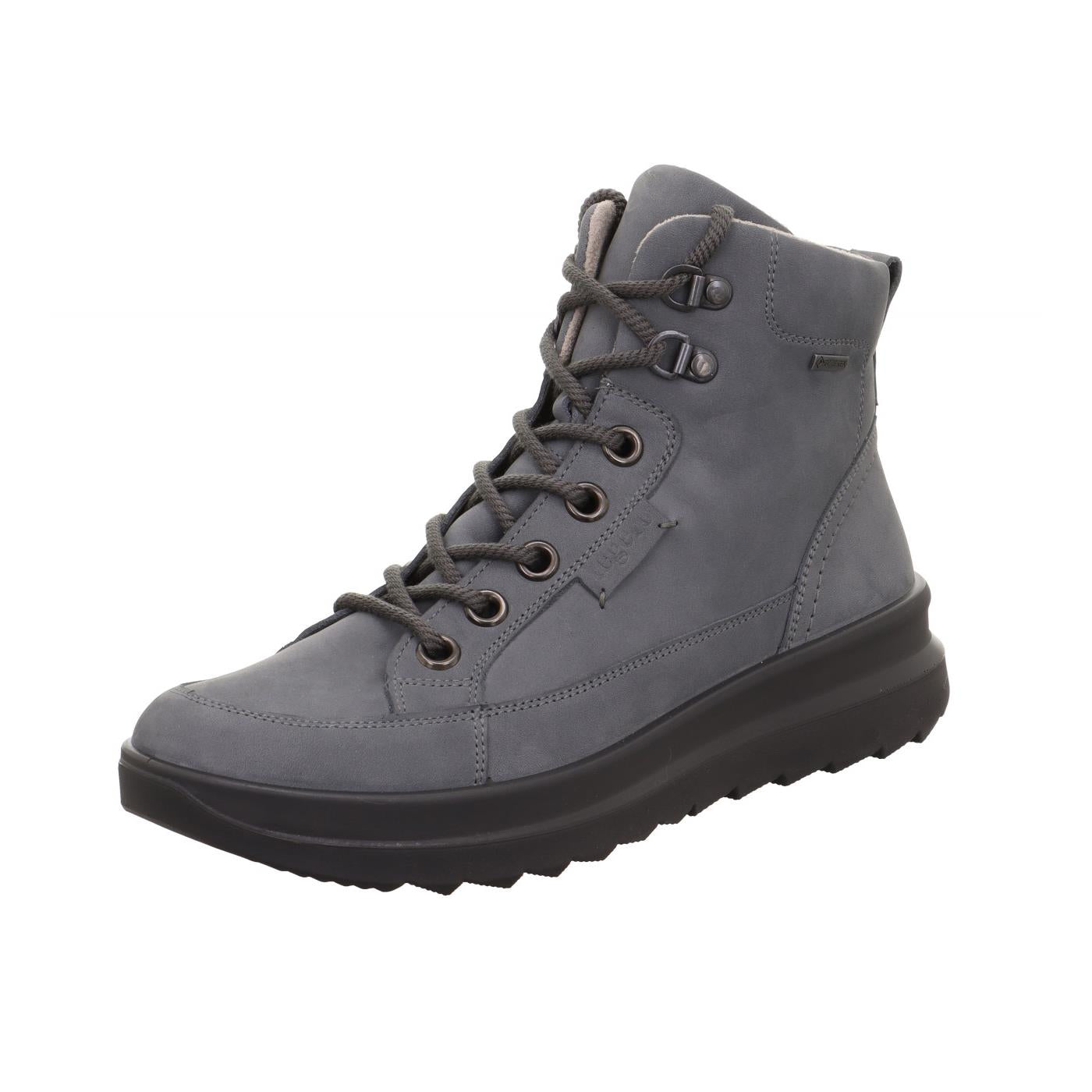 Legero Ladies Dreamer Castlerock Grey Gore-Tex Nubuck Waterproof Ankle Boots