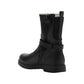 Lelli Kelly LK4340 (NE01) Alyssa C00 Black Leather Diamante Flower Ankle Boots