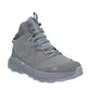 Hi-Tec Womens Fuse Trek Mid Cool Grey/Aquifer Hiking Boots