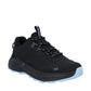 Hi-Tec Womens Fuse Trek Black/Blue Fog Hiking Shoes