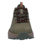 Hi-Tec Mens Fuse Trek Low Olive/Red Orange Hiking Shoes