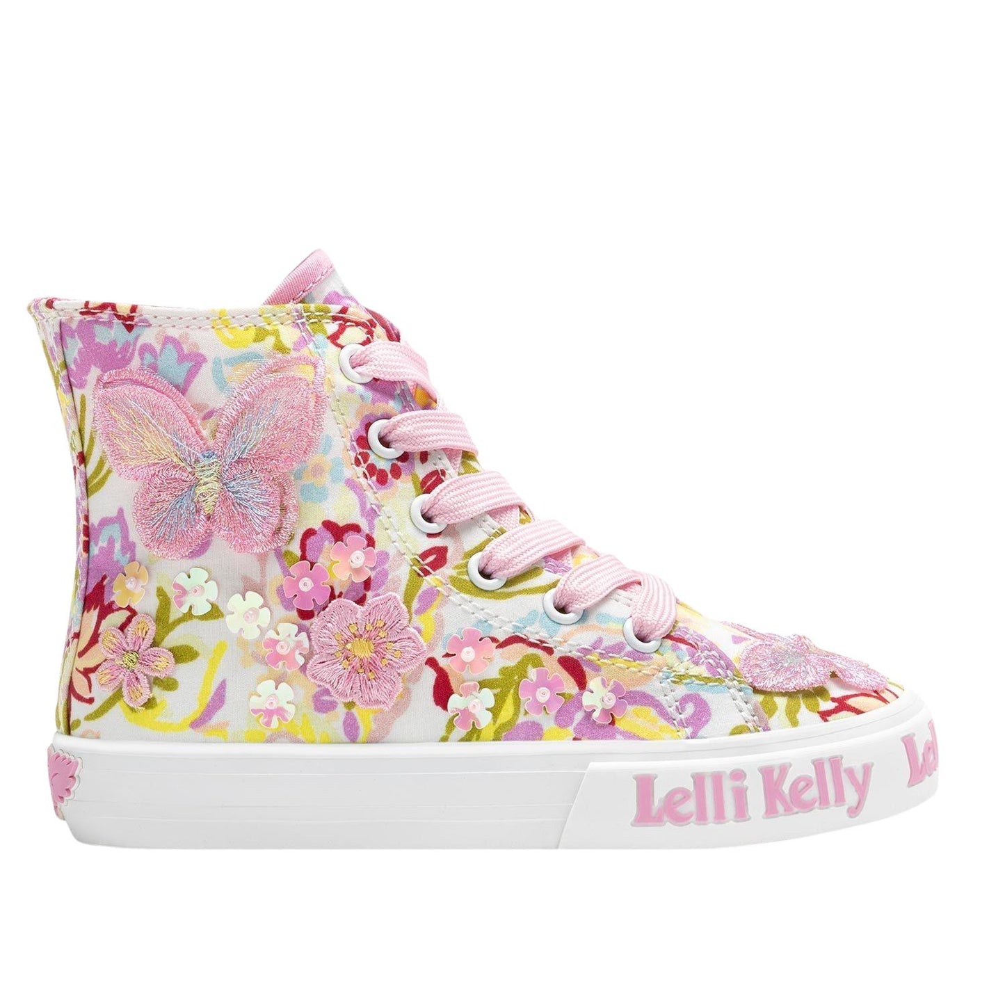 Lelli Kelly LK4959 (MU03) Sam Mid Multi Canvas Baseball Boots