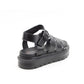 Heavenly Feet Saffron Black Womens Sandal
