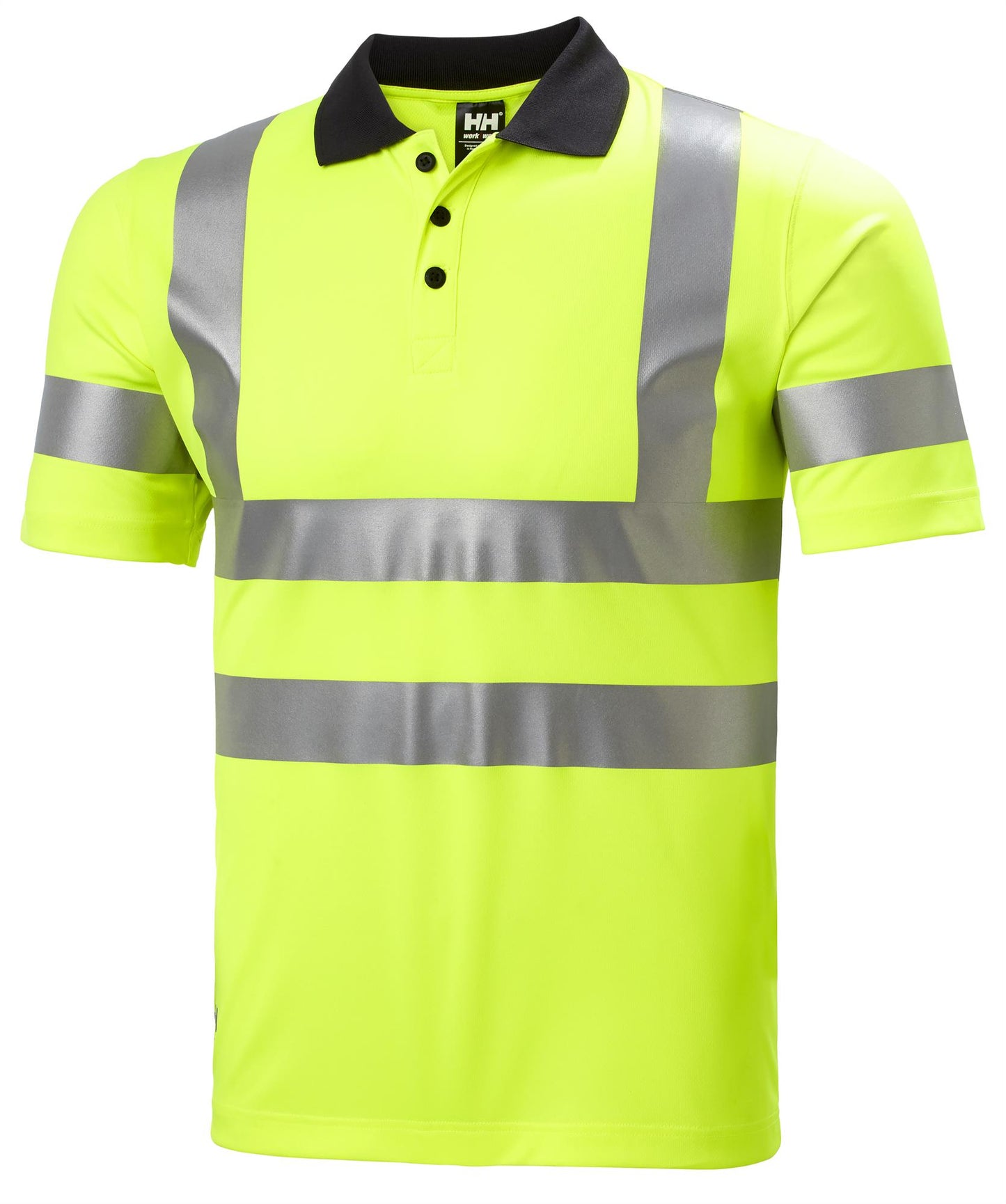 Helly Hansen Orange Yellow 79091 Mens Addvis Polo