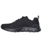 Skechers Mens Black Memory Foam Trainers Track Leshur 232758/BBK