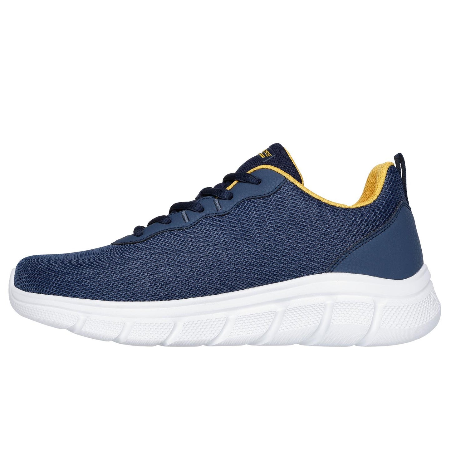 Skechers Mens Bobs Sport Memory Foam Trainers Navy 118109/NVY