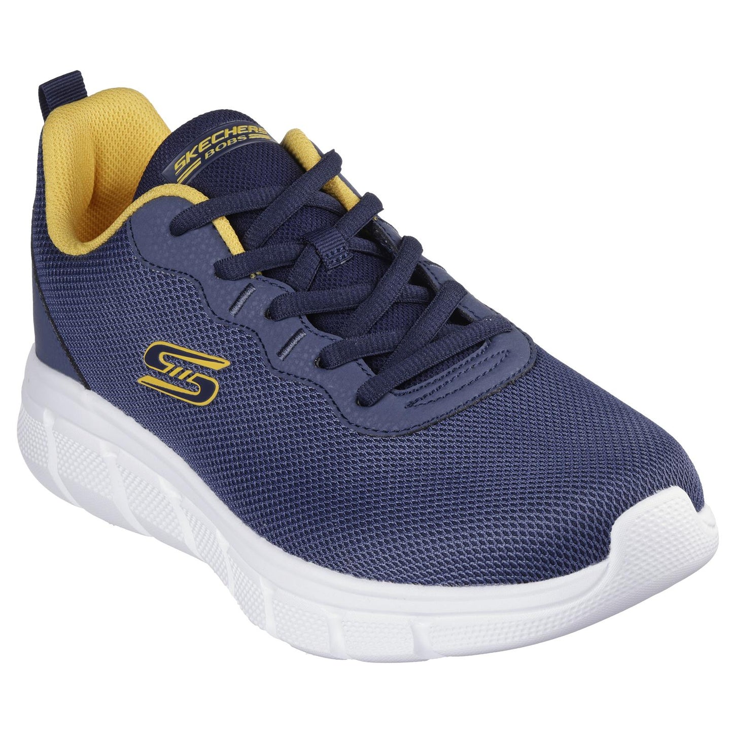 Skechers Mens Bobs Sport Memory Foam Trainers Navy 118109/NVY