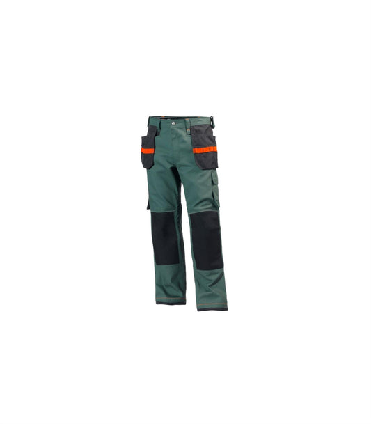 MENS HELLY HANSEN WORKWEAR CHELSEA KEVLAR CONSTRUCTION PANT OLIVE TROUSERS 76411