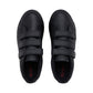 Youth Kickers Tovni Trip Leather Black Low Top Shoes 114743