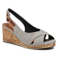 Wrangler Womens Sandals Panama Mila Navy Stripes WL11653A