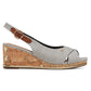 Wrangler Womens Sandals Panama Mila Navy Stripes WL11653A