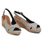 Wrangler Womens Sandals Panama Mila Navy Stripes WL11653A