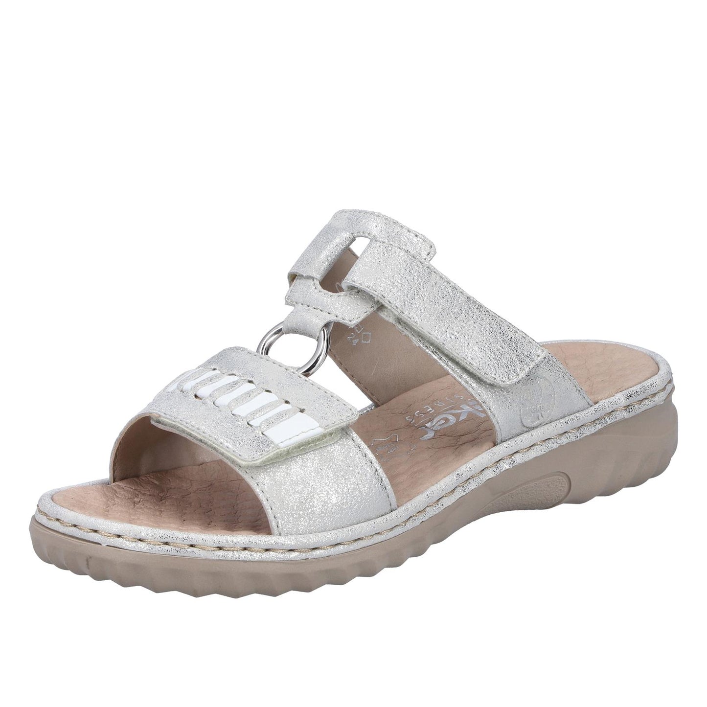 Rieker Womens Grey Sandals 60481-40