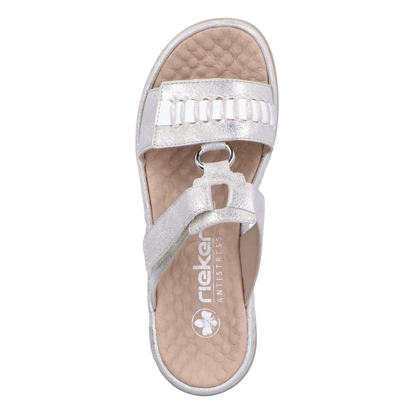 Rieker Womens Grey Sandals 60481-40