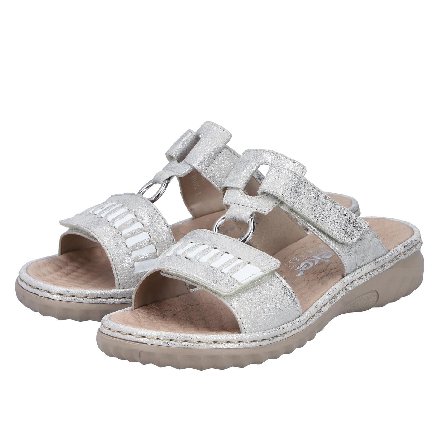 Rieker Womens Grey Sandals 60481-40