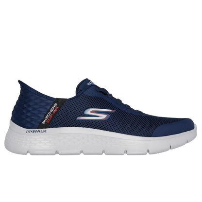 Skechers Mens Slip Ins Trainers Navy Blue Hands Up 216324/NVY