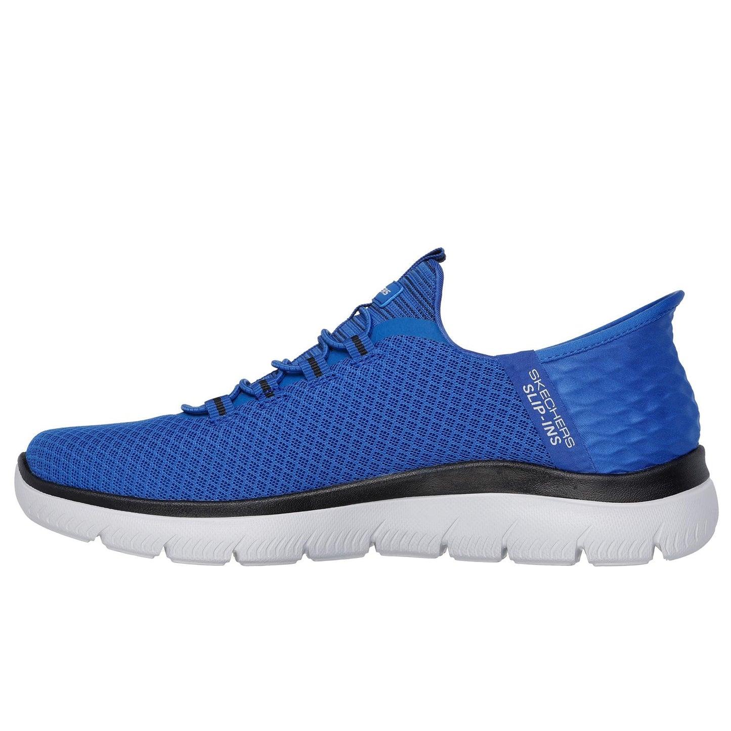Skechers Mens Summits High Range Blue Black Slip Ins Shoes