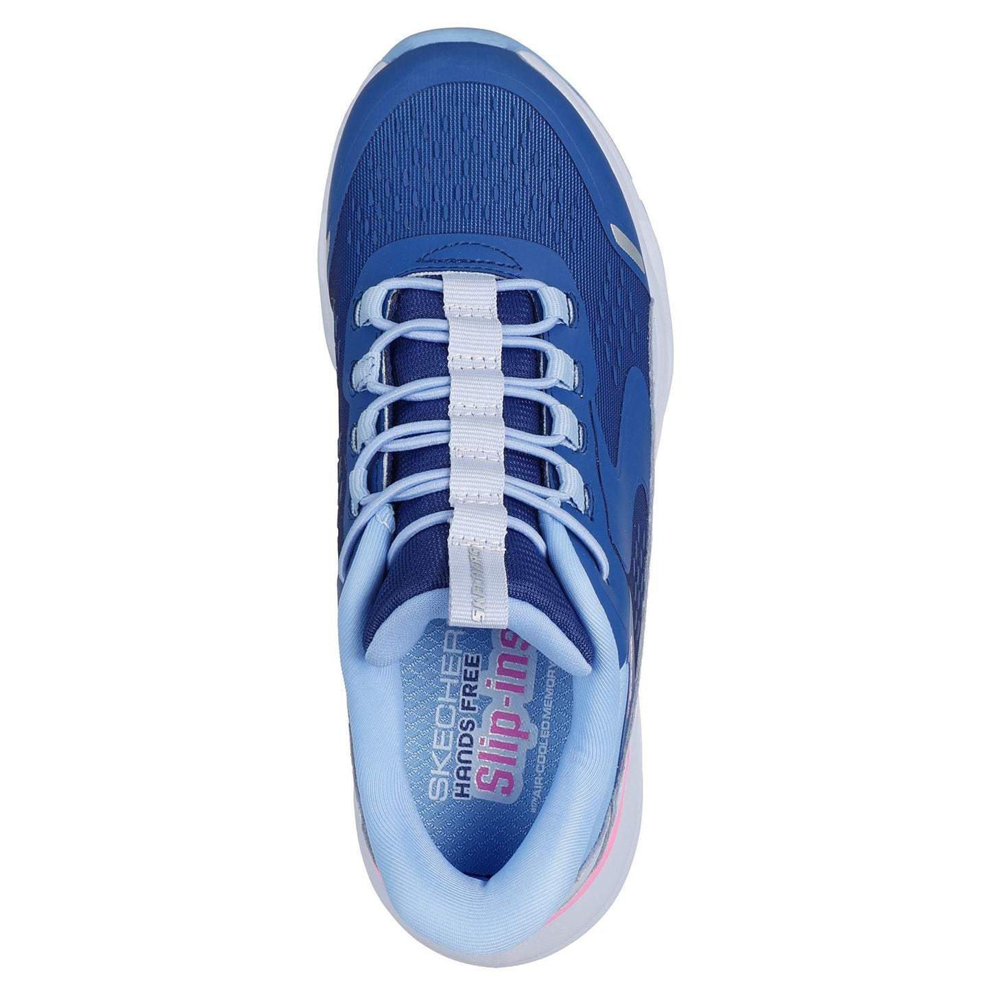 Skechers Kids Slip-Ins Glide Step Vista Lane Trainers 303654/NVPW