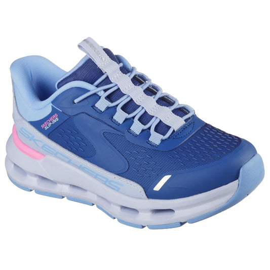 Skechers Kids Slip-Ins Glide Step Vista Lane Trainers 303654/NVPW