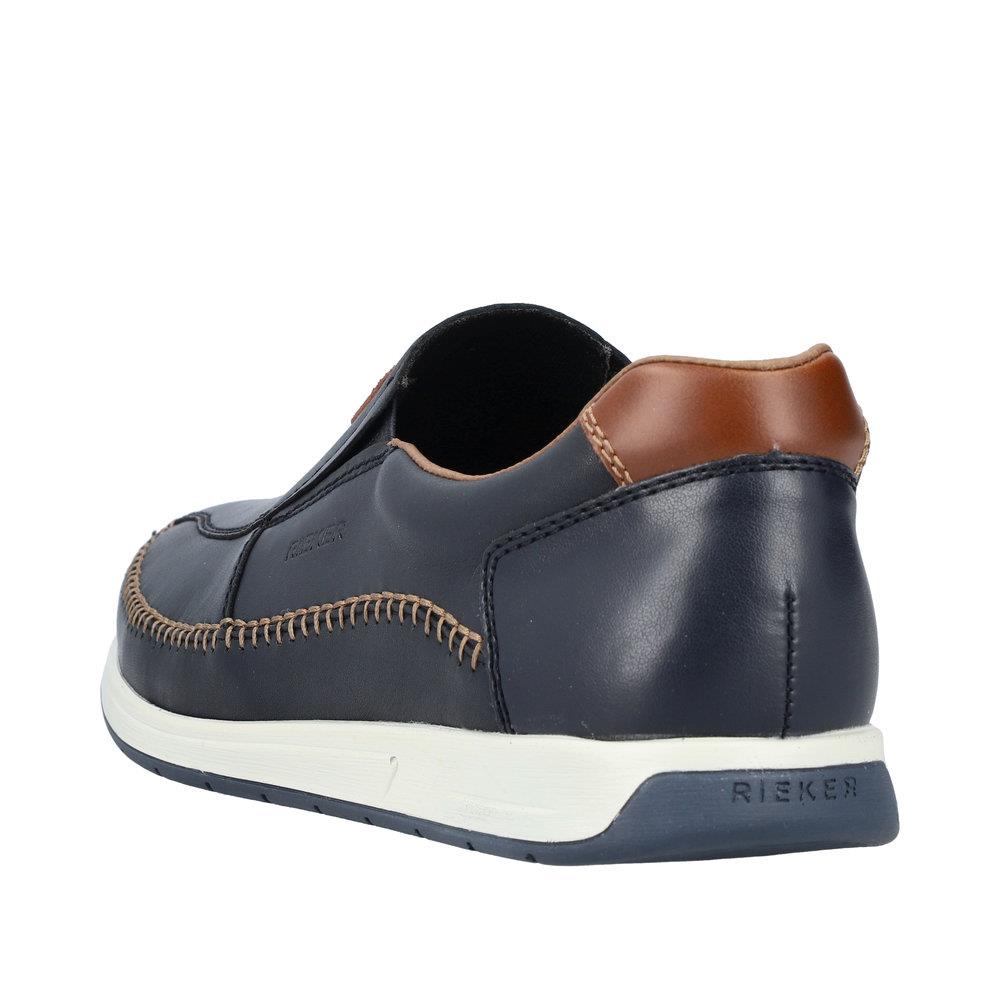 Rieker Elasticated Mens Slip On Shoes 11962