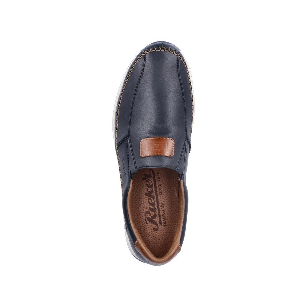 Rieker Elasticated Mens Slip On Shoes 11962