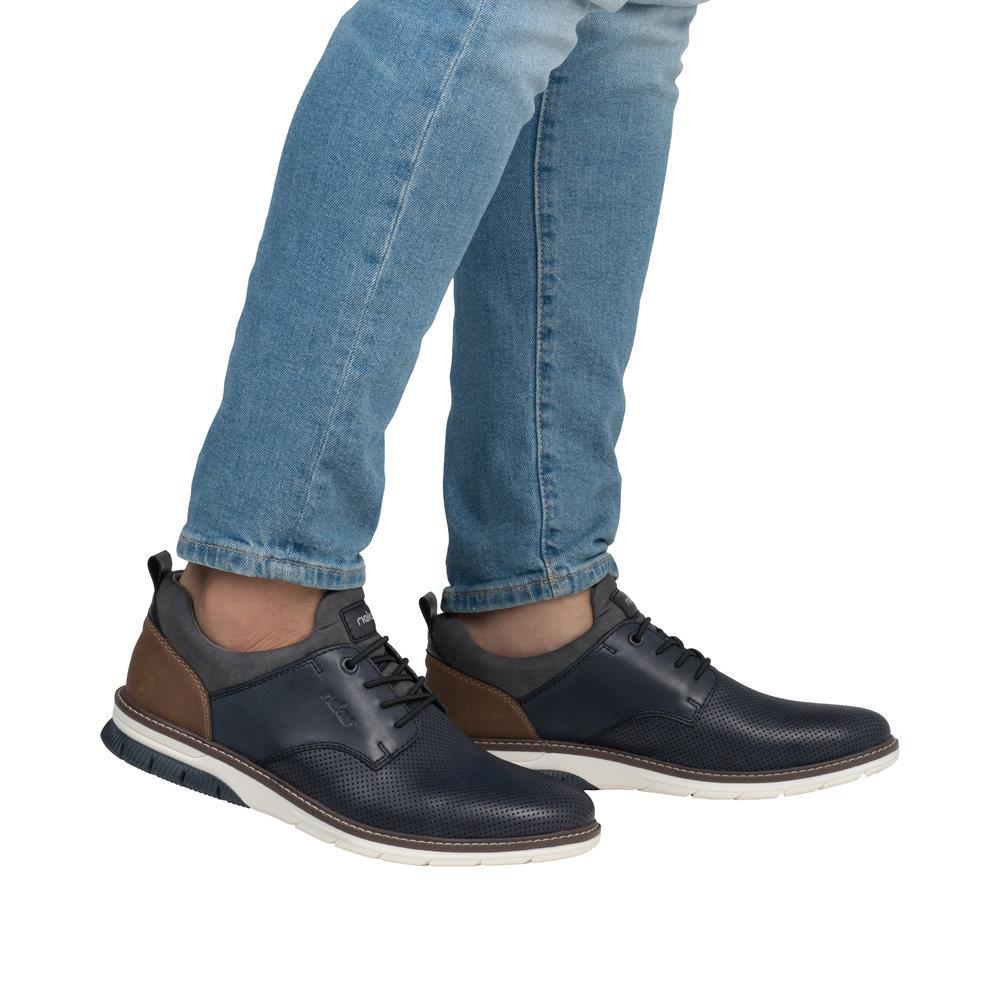 Rieker Mens Elasticated Slip On Shoes 11450