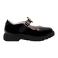 Lelli Kelly Victoria Black Interchangeable Patent School Shoes LK8922 NE03