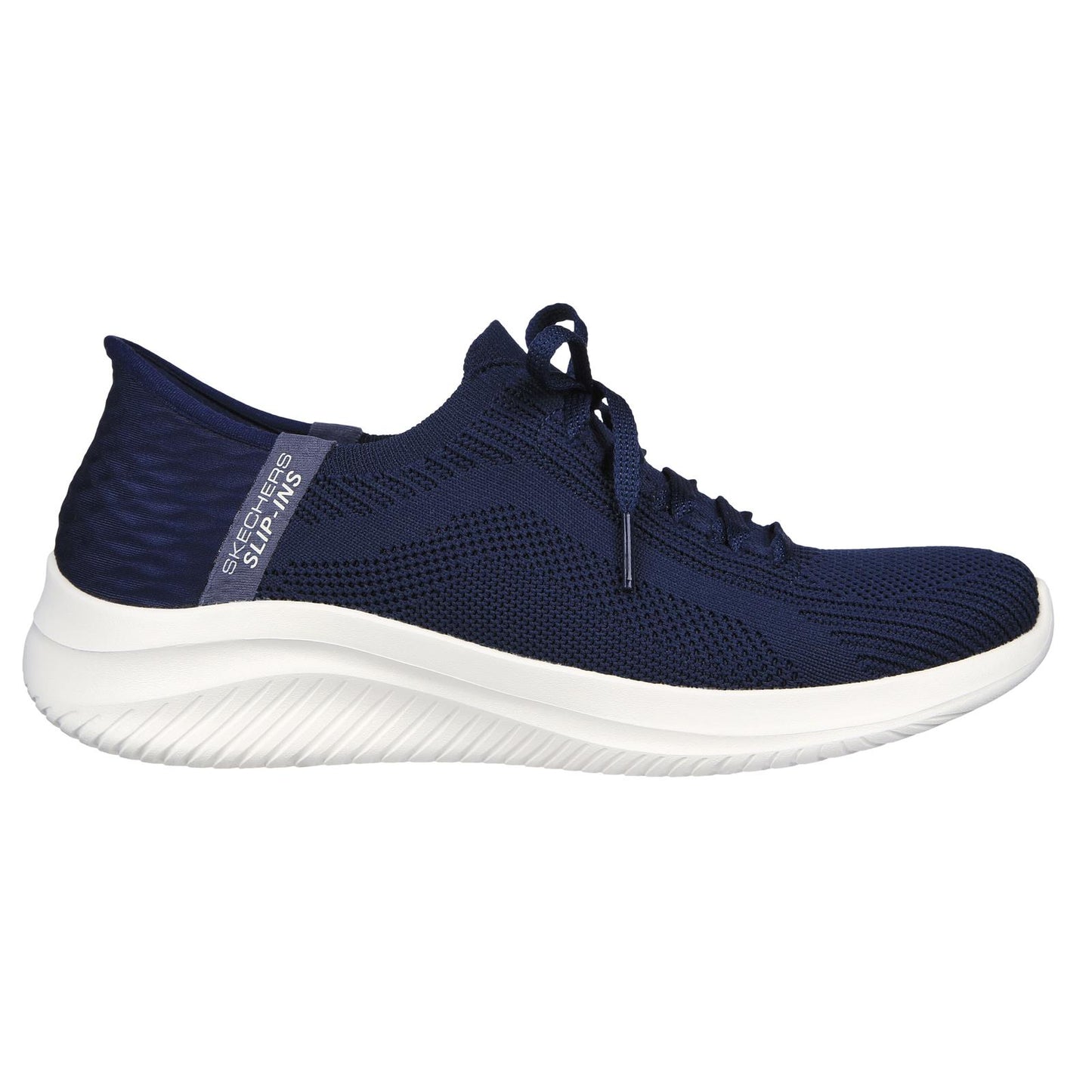 Skechers Womens Slip Ins Navy Wide Fit Trainers 149710W/NVY