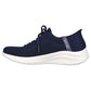 Skechers Womens Slip Ins Navy Wide Fit Trainers 149710W/NVY
