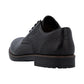 Rieker Mens Leather Lace Up Formal Shoes 14642-00 Black