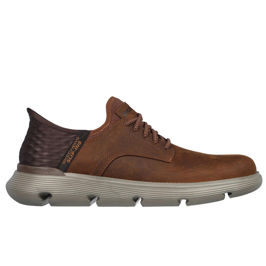 Skechers Hands Free Slip-ins®  Mens Dark Brown Slip In Trainers Shoes