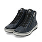 Remonte D0772-15 Blue Leather Waterproof Casual Ankle Boots