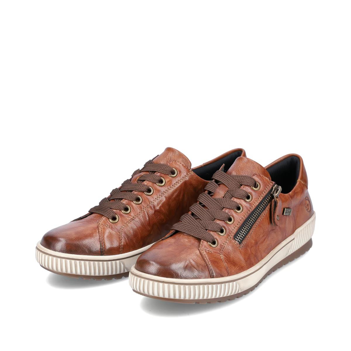 Remonte D0700-22 Brown Leather Water Resistant Casual Shoes