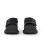 Kickers Kick Scuff Twin Black Leather Boys School Shoes 1-17538
