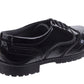 Hush Puppies Girls Black Eadie Patent Leather School Shoes HKY8244