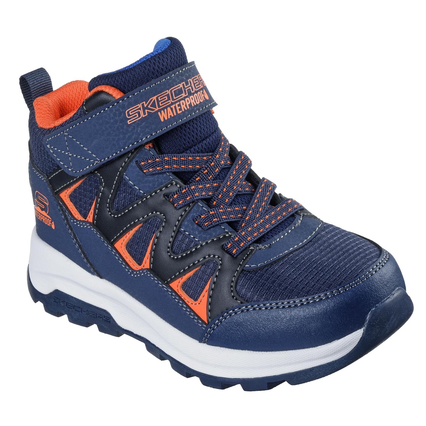 Skechers Kids Storm Blazer Drizzle Squad 406377L/NVOR Waterproof Trainers