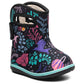 Baby BOGS II CFRST Black Multi 73409I 009 Waterproof Wellies Boots