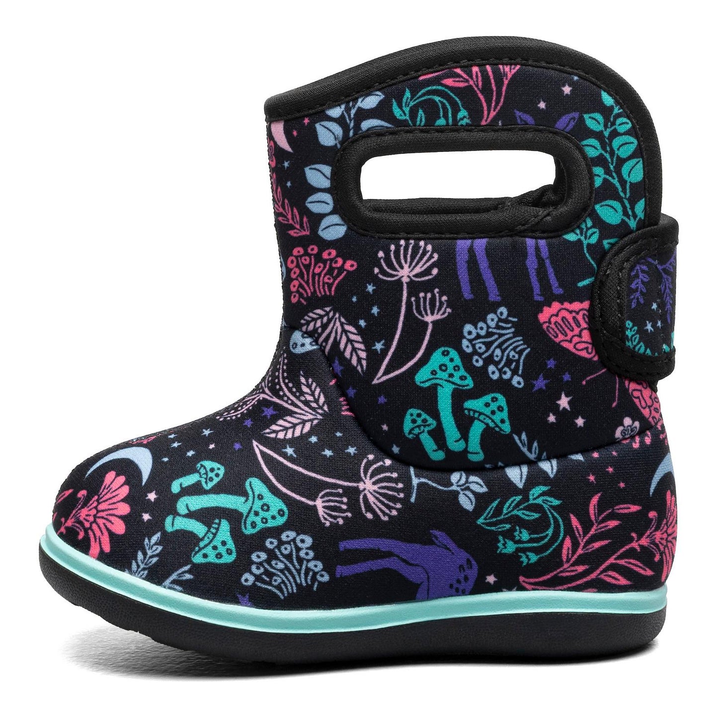 Baby BOGS II CFRST Black Multi 73409I 009 Waterproof Wellies Boots