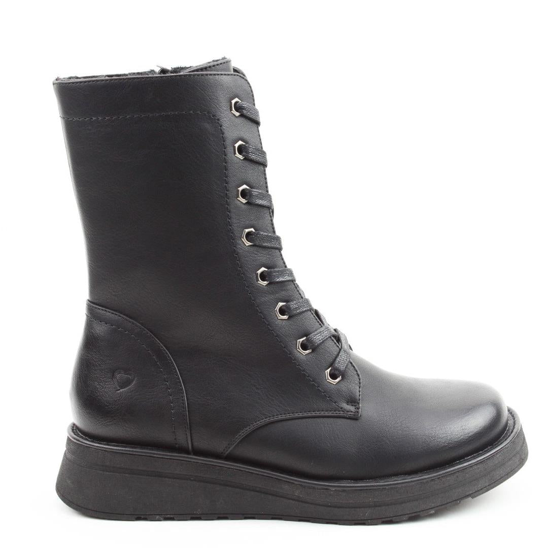 Heavenly Feet Martina4 Vegan Mid Ankle Boots