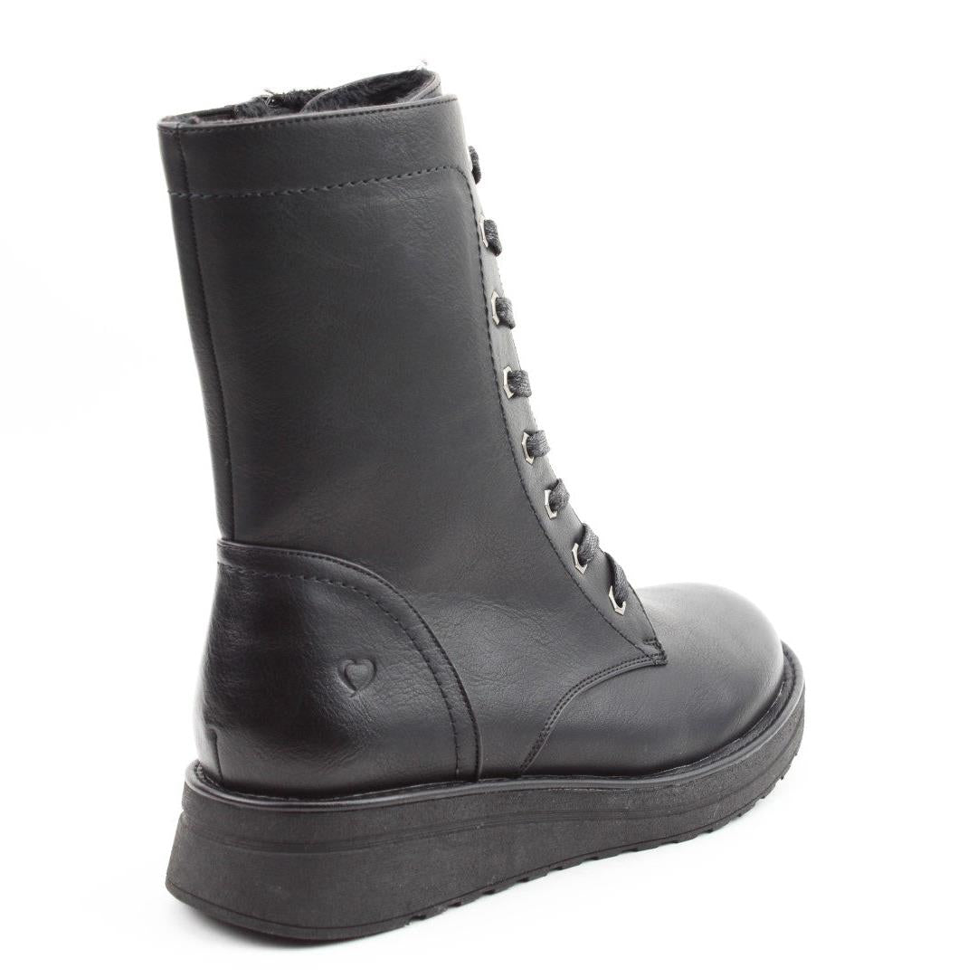 Heavenly Feet Martina4 Vegan Mid Ankle Boots