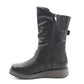 Heavenly Feet Womens Hannah4 Black Mid Calf Vegan Boots